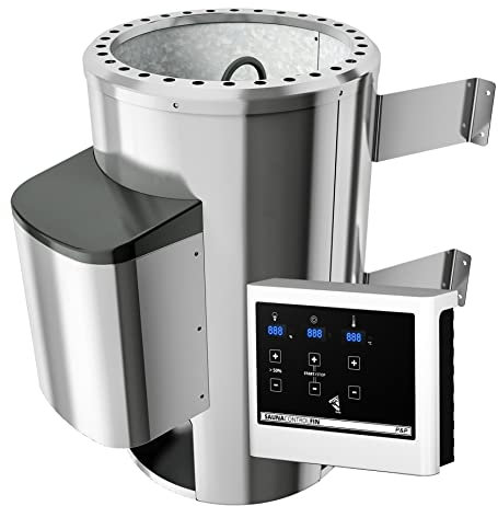 Chillroi® Saunaofen mit Steuerung inkl. Heizsteine 3,6kW, 4,5kW oder 9kW (3,6kW Außensteuerung mit Verdampfeinheit)