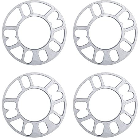 4 separadores de ruedas de aleación, espaciadores de rueda de coche, equipo de reparación universal (10 mm)