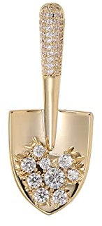 Anstecker Pin, Kreative Kleine Schaufel Broschen Und Anstecknadeln Für Damen, Eingelegte Zirkonia, Einzigartige, Exquisite Corsagen-Anstecknadeln Für Revers, Kleider, Schals, Mützen, Jacken, Pac
