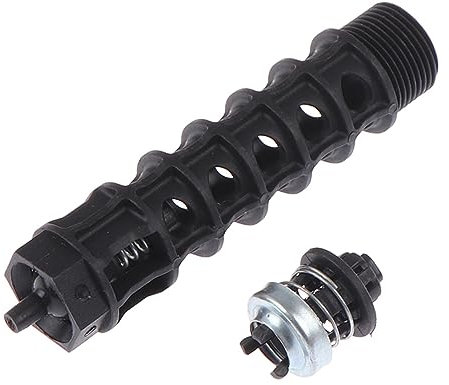 JSLER Rückschlagventil für Motorkühler, Schwarz, Kunststoff, Plastik, 1 inch, 2-Port, OEM-Nr. 5541525, 93186324, passend für Chevrolet, Cruze, Sonic, Aveo, Opel, Vauxhall