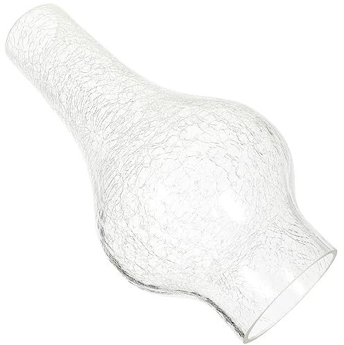 IMIKEYA Öl Lampenschirm Transparent Winddicht Retro Glas Für Petroleumlampe Hitzebeständig Und Einfache Installation Für Dekoration Im Innen Und Außenbereich