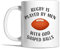 Risk-A Designs Rugby Mug, Rugby Ball Mug, Rugby Player Gift, Rugby Mug for Men, Rugby Player Mug, Rude Mug, Mens Gift, Husband Birthday Gift, odd Shaped Ball Mug,