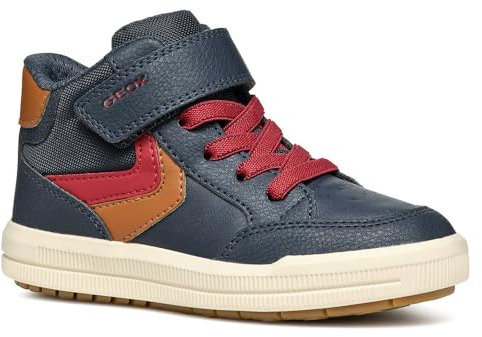 Geox Jungen J Arzach Boy Sneaker, Blau, 27 EU