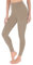 FUTURO FASHION High Waisted Leggings - Buttery Soft, Comfy Everyday Stretchy Non See Through for Women - UK, S-XXL Beige