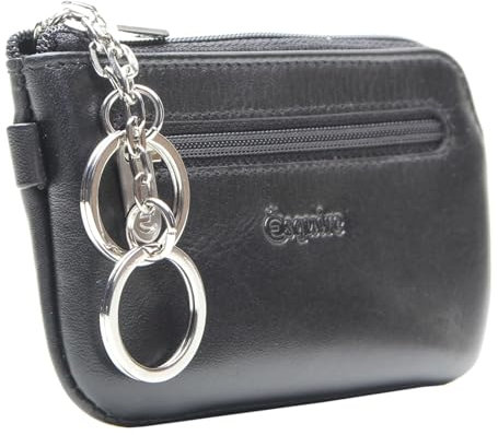 Esquire Schlüsselmäppchen New Silk Key Case Black schwarz