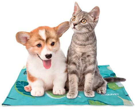 Arquivet Anti-Mosquito Cooling Mat for Dogs and Cats – 40 x 50 cm – Self-Cooling Mat with Repellent Essential Oils