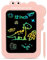 OWill Tablette D'écriture LCD de 12 Pouces,Coloré,Effaçable Et réutilisables,pour Filles de 2-8 Ans Tablette Dessin Enfant,Garçons Cadeau d'anniversaire pour Les Enfants Dinosaure Jouets(Rose)