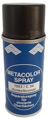 Ausbesserungs- und Reparraturset Alu-Fensterbänke, Eloxalspray G216, dunkelbronze, 150ml, C34