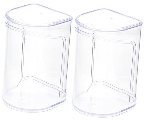 BESTonZON 2pcs Storage Box Figure Doll Boxes Display Case Figurine Collection Case Car Model Handicrafts Storage Case Model Cases Doll Organizer Clear Display Container Toys Abs Transparent