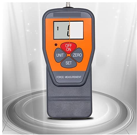 Dinamometro digitale con misuratore di forza Tensiometro digitale VC500N Tensiometro ad alta precisione Misuratore di forza Tensiometro a pressione Tester di trazione Schermo LCD Dinamometro con impug