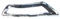 OQRDVVTT Frontspoiler A2048852022 A2048852722 Chromleiste Frontspoiler-Diffusor Für Mercedes Für Benz GLK X204 W204 GLK350 GLK250 GLK300 Frontstoßstange Spoiler(Chrome Trim)