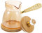 MUCKLILY Jarra de Café Térmica de Vidrio Borosilicato con Lateral para Casa y Oficina Cafetera Reutilizable para Infusiones y Bebidas