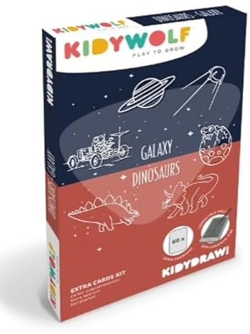 Recharge dessins Kidydraw - Dinosaures et Galaxie