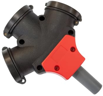 RASMACOR | Base Multiple Exterior 3 Tomas 16 A 2P+T 250 V IP44 | Material PP Libre de Halogenos | Potencia Máx. 3680 W | Resistente al Fuego 750°C & al Calor 70/125°C