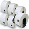 BETCKEY - 6 Rollen DK-11208 Große Adressetiketten Kompatibel mit Brother, 38mm x 90mm, Schwarz auf Weiß, 2400 Etiketten für Brother QL Etikettendrucker