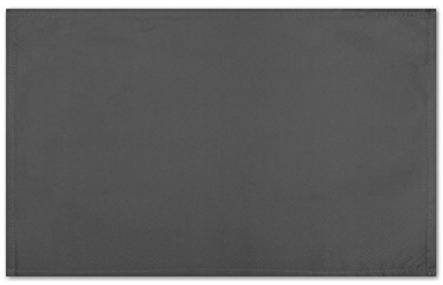 Bestlivings 1 Stück Tischsets Platzset Tischuntersetzer Platzdeckchen Tischdeko Tischmatte Essensunterlage Maße 30x45 cm, Farbe: anthrazit - dunkelgrau