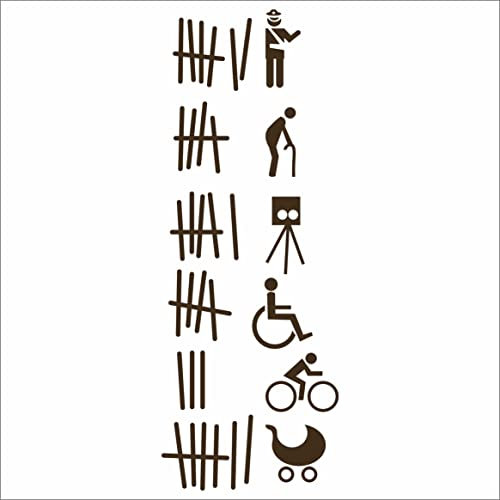 JINTORA - Autoaufkleber Tuning - Auto Aufkleber - Meine Opferliste - 210x77 mm - Auto Sticker Bus Fenster Heckscheibe Camper wetterfest Outdoor Sticker Auto Deko LKW Tuning Selbstklebend - braun