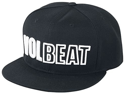Volbeat Logo Unisex Cap schwarz 100% Polyacryl Band-Merch, Bands