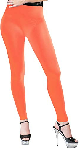 Das Kostümland Neon Leggings - Fluo - 80er 90er Jahre Mottoparty Karneval Kostüm Fasching Junggesellenabschied Festival