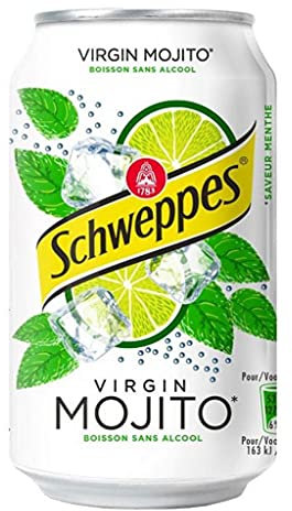 Schweppes Virgin Mojito 33cl (pack de 24)