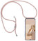 YuhooTech Collier pour Xiaomi Redmi Note 11 Pro Coque, étui de téléphone avec Cordon - Tour de Cou Lanière en Corde - Housse pour Smartphone Lanyard Case Holder - Cover Necklace Bandouilière