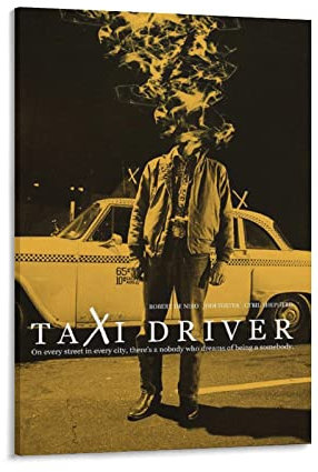 Filmposter Taxi Driver Action Comedy, 2 Poster, Wandkunst, Malerei, Leinwand, Geschenk, Wohnzimmer, Schlafzimmer, Dekoration, Poster, Kunstwerke, 20 x 30 cm