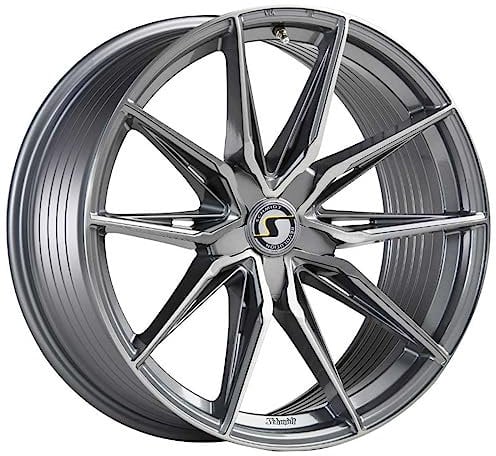 Schmidt Felge TwentyOne 8.5Jx20 ET38 5x112 TitanBrushed kompatibel mit Mercedes-Benz C-Klasse W204, C-Klasse W205