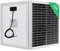 ECO-WORTHY Panel solar de 25 W, 12 V, IP65, resistente al agua, carga de batería para coche, furgoneta, barco, camping, viajes