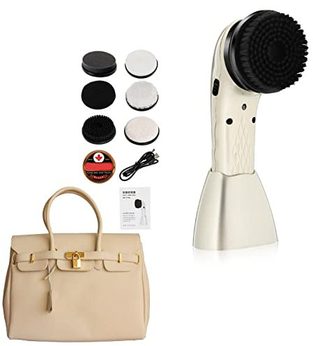 Máquina Limpiabotas, Máquina Pulidora De Zapatos Inalámbrica, Pulidora De Zapatos Negra Multifuncional, Cepillo Eléctrico Para Zapatos De Carga Automática, Pulidora De Brillo Versátil Con Interfaz USB
