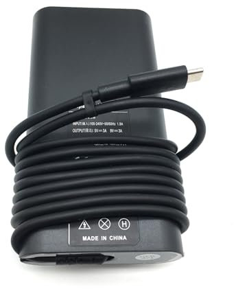 130W USB C Laptop Charger for Dell XPS 15 Charger XPS 15 9500 XPS 15 9510 XPS 15 9520 XPS 15 9530 XPS 15 9575 2-in-1 XPS 16 9640 Replacement Dell XPS 15 9500 Charger Power Adapter
