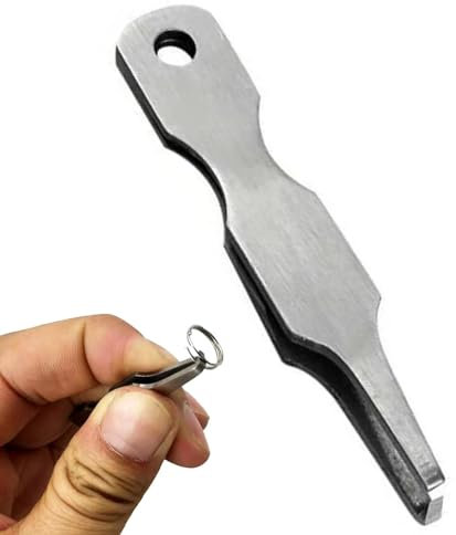 Fishing Opening Pliers - Double Opening Pliers | Heavy Duty Fishing Opener Pliers | Tweezers Ring Opening Pliers with Improved Grip | Stainless Steel Opening Pliers for Fishing Enthusiasts