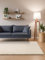 Interiyou Hochflor Teppich Sofia - 240x340 cm Creme - flauschig und einfarbig - waschbar und rutschfest - weicher Langflor