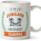 MUGFFINS Tazas Personalizadas para JUBILADA mujer - En Español - Mejor del mundo - Con dibujo - 11 oz / 330 ml - Regalo Personalizable original y divertido