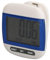 ZAWELIYO Podomètre de Marche avec Clip, Grand écran LCD, Compteur de Distance de Calories pour Personnes âgées et Adultes, Exercice Bleu, Facile à Clipser à la Ceinture, Poche