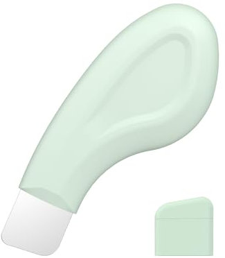 Sookga Strumento per la rimozione dei punti neri, raschietto in silicone per la pulizia profonda, spatola per la pulizia della pelle, spatola per la rimozione dei punti neri, strumento per la cura
