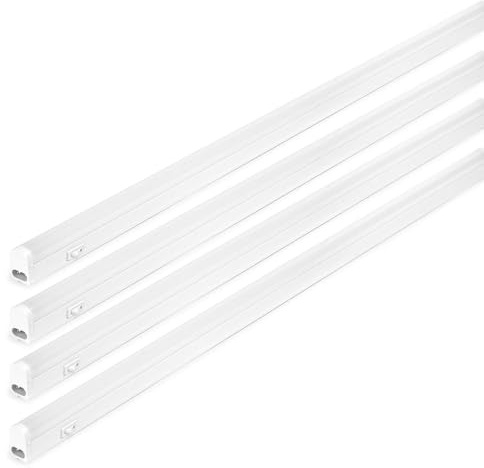 NCC-Licht LED Unterbauleuchte Lightbar Connect Linex 115cm Weiß IP20 20W 2200lm Warmweiß 3000K mit Schalter