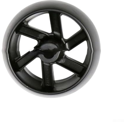 Rueda de cortacésped sólida de 4 pulgadas para tractores de césped y cortacéspedes giratorios, pieza de repuesto 5895273 compatible con CRAFTSMAN, JONSERED, MURRAY, para SNAPPER