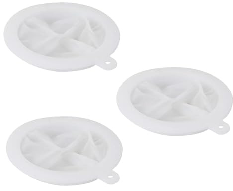 Firavggu 3 Stk Nylon Feines Sieb, 100/200/300 Mesh Küchensieb Likörfilter Weinfilter Nylon Siebfilter Küche Filter Feinmaschig Siebfilter mit Kunststoffrahmen Passiersieb für Saft, Milch, Kaffee