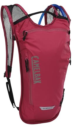 CAMELBAK Classic Light 2L, Rucksack, Berry | Leichte Hydratation für alltägliche Fahrten, atmungsaktiver Komfort für warme Bedingungen, einfache, sichere Aufbewahrung