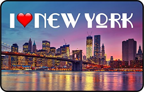 Cadora Magnetschild Kühlschrankmagnet I Love New York I