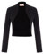 Belle Poque Bolerojacke Damen schwarz Langarm Cardigan Top Schulterjacke schulterzucken Bolero 2XL BP788-1