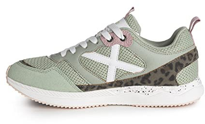 Munich Clash, Zapatillas Mujer, Verde 016, 36 EU