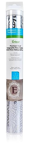 Cricut 2006958 Holographic Bubbles Holografische Blasen, Vinyl, hellgrau, 1.2m (4ft)