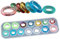 Iriisy Stampi in resina epossidica, kit di stampo in silicone a forma di anello, stampo in resina per realizzare gioielli, bricolage, stampi in silicone per artigianato