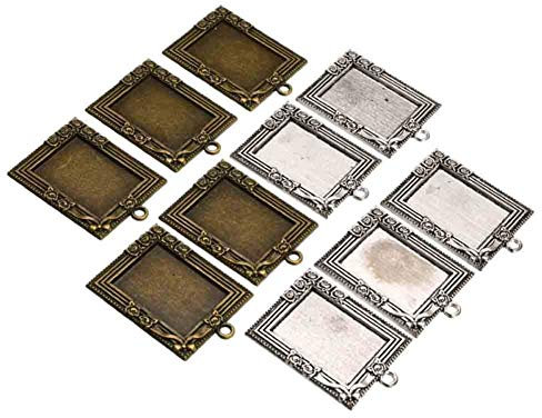 Casecover 10pcs Antique Bilderrahmen Hängend Dekorative Kleine Gemälde-Rahmen-anhänger Mini Home Decor