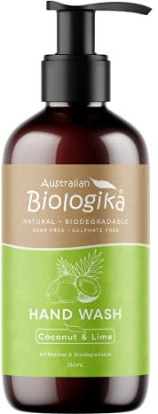 Australian Biologika Natural Coconut & Lime Handwäsche, 250 ml