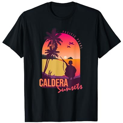 Warzone Pacific Pearl Coucher de soleil Verdansk Gulag T-Shirt