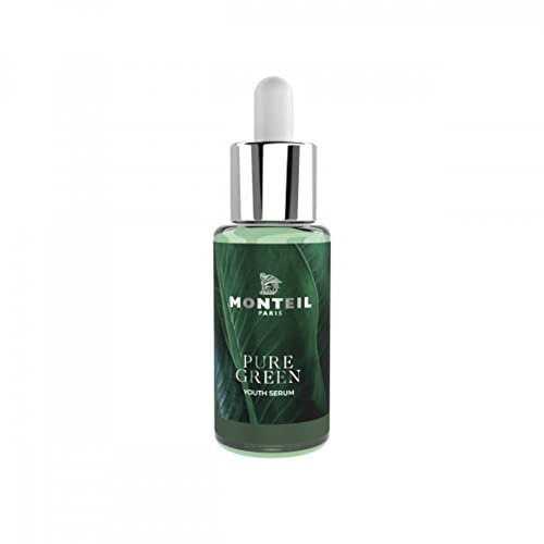 Monteil PURE GREEN Youth Serum, 30 ml - 2in1 Serum, feuchtigkeitsspendend, klärend