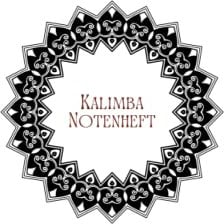 Kalimba Notenbuch bzw. Notenheft: Notenbuch zum Notieren von 60 verschiedenen Liedern – ca. DIN A5 – mit blanko Notenliniensystem
