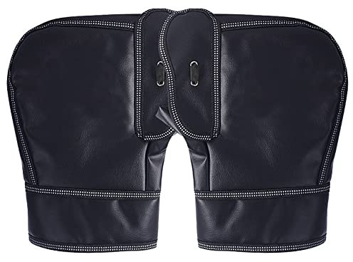 Motorrad Lenkerhandschuhe, 1 Paar Gefütterte Lenkerstulpen Lenker Muff Handschuhe mit Reflektierend Lenkerwärmer für Fahrrad Motorrad Roller Scooter Winddicht Motorrad Lenker Muff Handschuhe